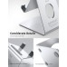 Lamicall Cell Phone Stand, Desk Phone Holder Cradle, Compatible with Phone 12 Mini 11 Pro Xs Max XR X 8 7 6 Plus SE, All Smartphones Charging Dock, Office Desktop Accessories - Silver Lamicall Cell Phone Stand, Desk Phone Holder Cradle, Compatible with Phone 12 Mini 11 Pro Xs Max XR X 8 7 6 Plus SE, All Smartphones Charging Dock, Office Desktop Accessories - Silver